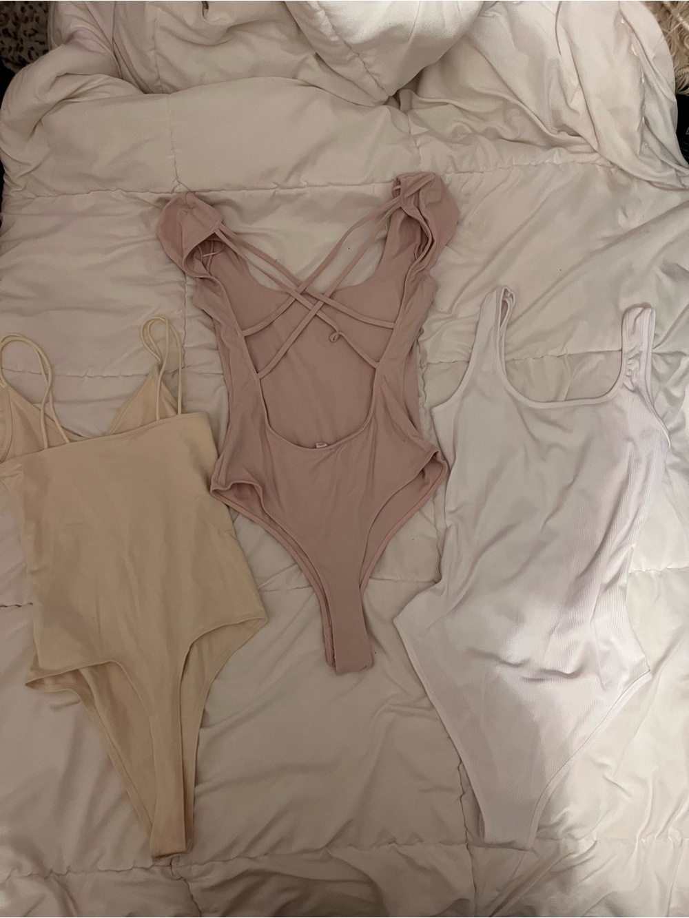 3 pc Womenโs Bodysuit Bundle garage, american eagle